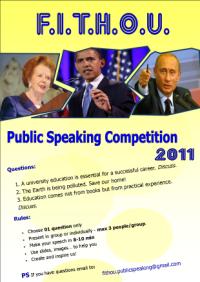 Phát động cuộc thi "English Speaking Contest